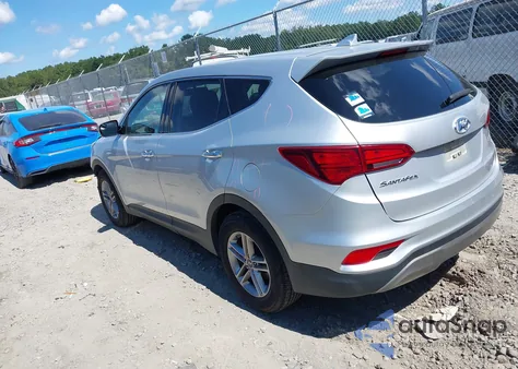 2017 Hyundai Santa Fe Sport 2.4L из США, поврежденный, VIN 5XYZT3LB2HG496261
